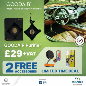 GOODAIR ROYAL Non-electric Indoor CAR Air Purifier (Super Black)